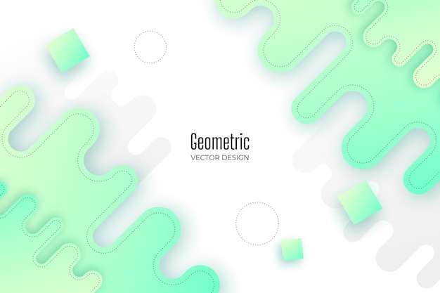 Fondo geométrico de gradiente