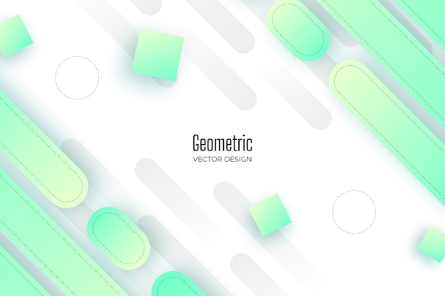 Fondo geométrico de gradiente