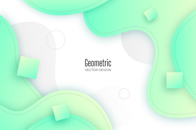 Fondo geométrico de gradiente