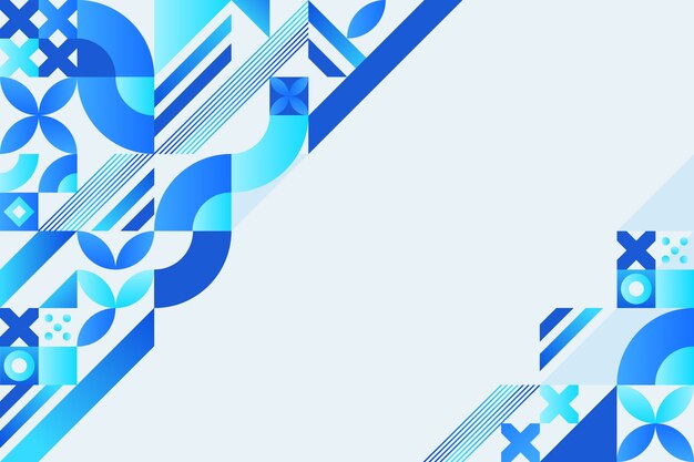 Fondo geométrico de gradiente