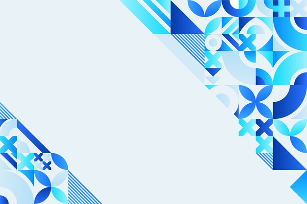 Fondo geométrico de gradiente
