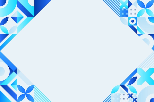 Fondo geométrico de gradiente