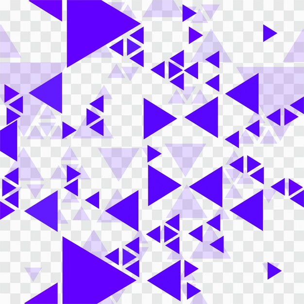 Fondo geométrico moderno de triangulos