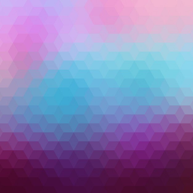 Fondo geométrico morado y azul