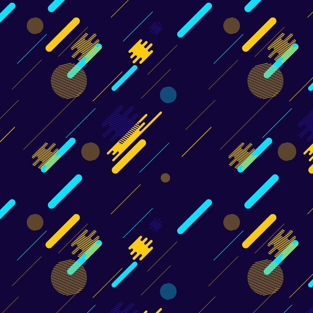 Fondo geométrico multicolor