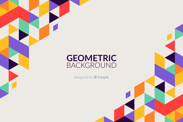 Fondo geométrico original