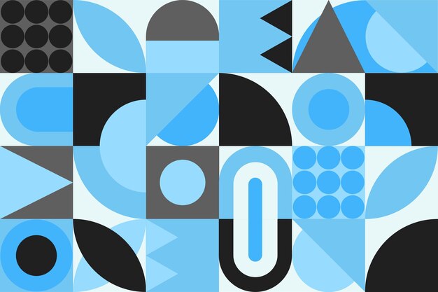 Fondo geométrico plano