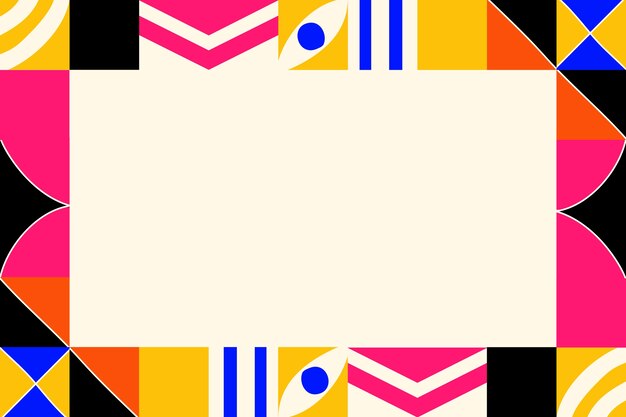 Fondo geométrico plano