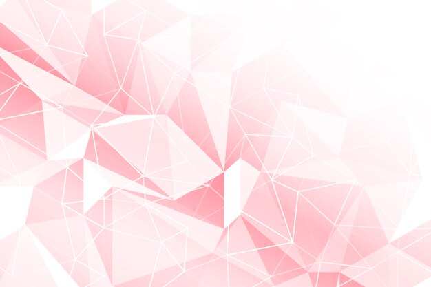Fondo geométrico Rosa