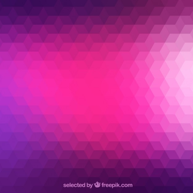 Fondo geométrico en tonos púrpura y rosa