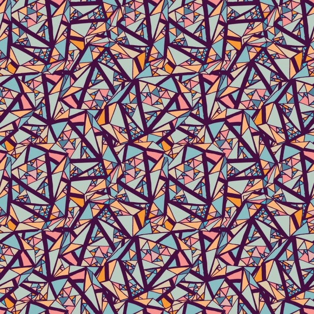 Fondo geométrico con triángulos pequeños