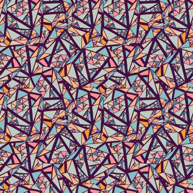 Fondo geométrico con triángulos pequeños