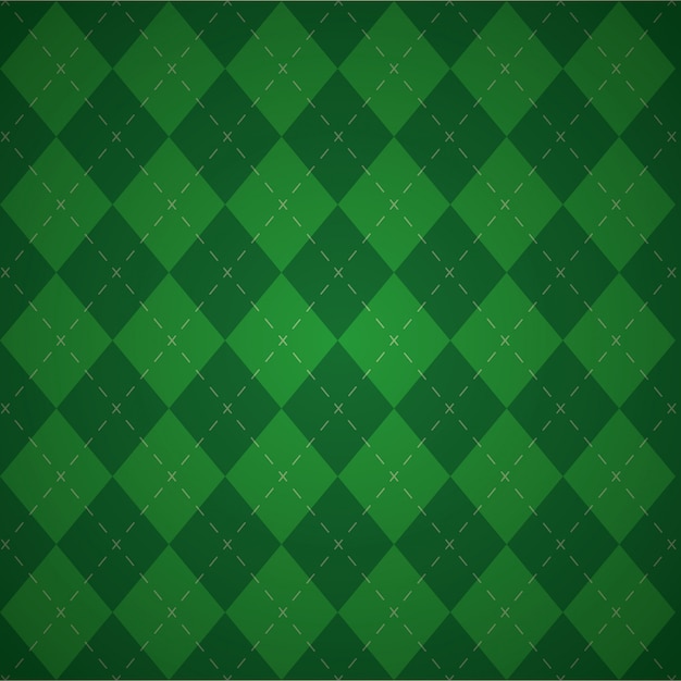 Vector gratuito fondo geométrico verde, colores del día de patricks