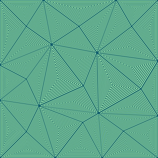 Fondo geométrico verde