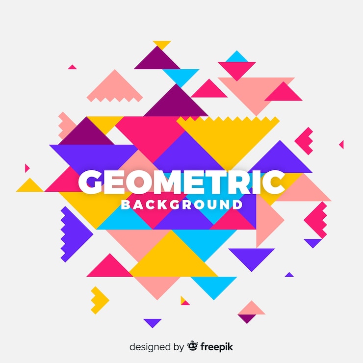 Vector gratuito fondo geométrico