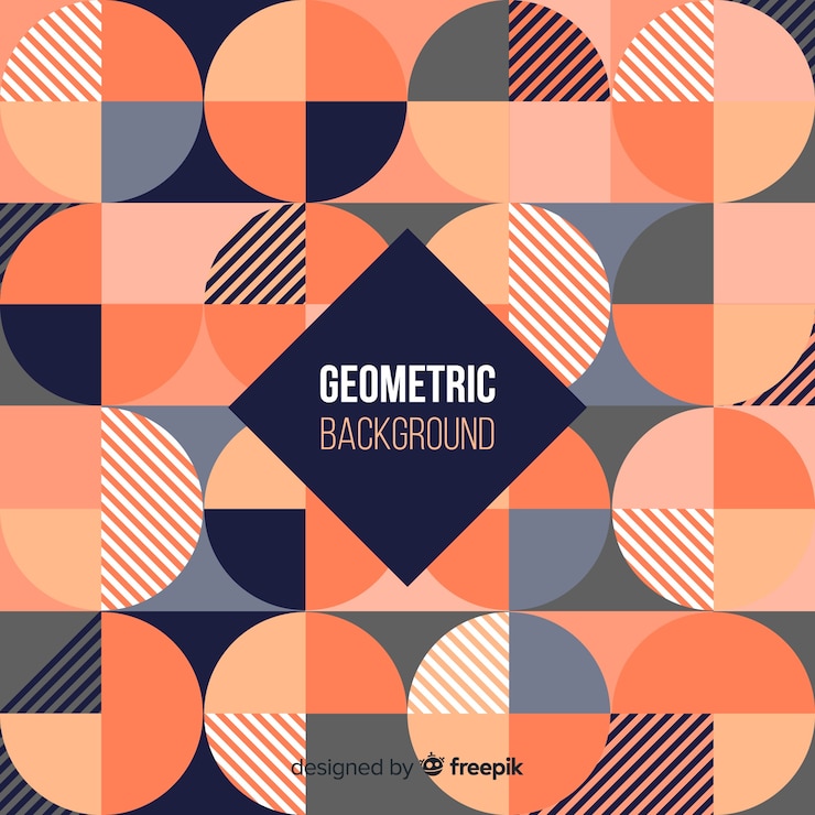 Vector gratuito fondo geométrico