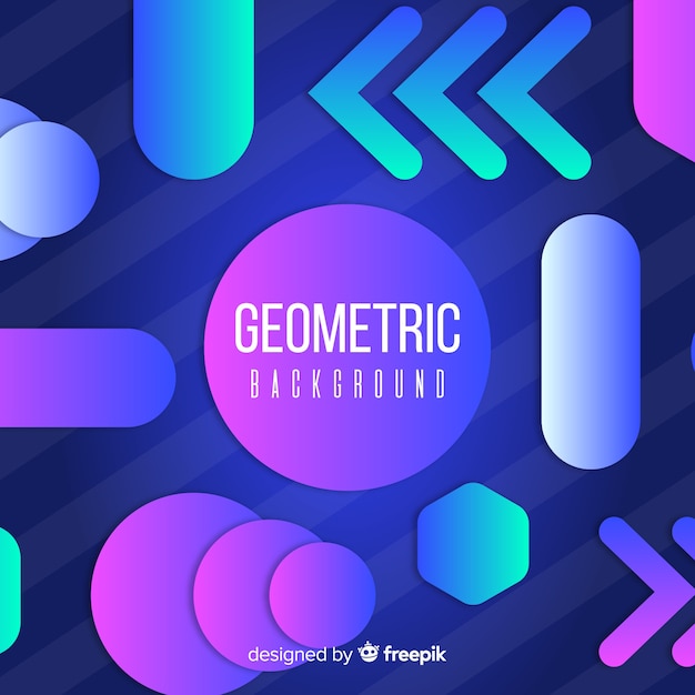 Vector gratuito fondo geométrico