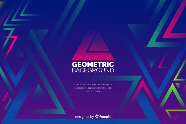 Fondo geométrico
