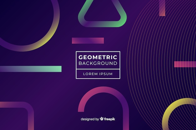 Fondo geométrico