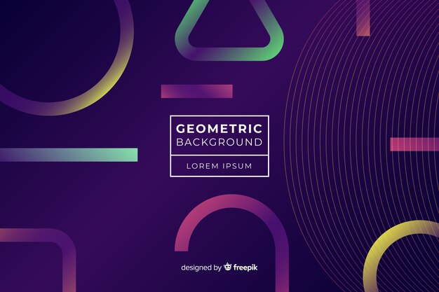 Fondo geométrico