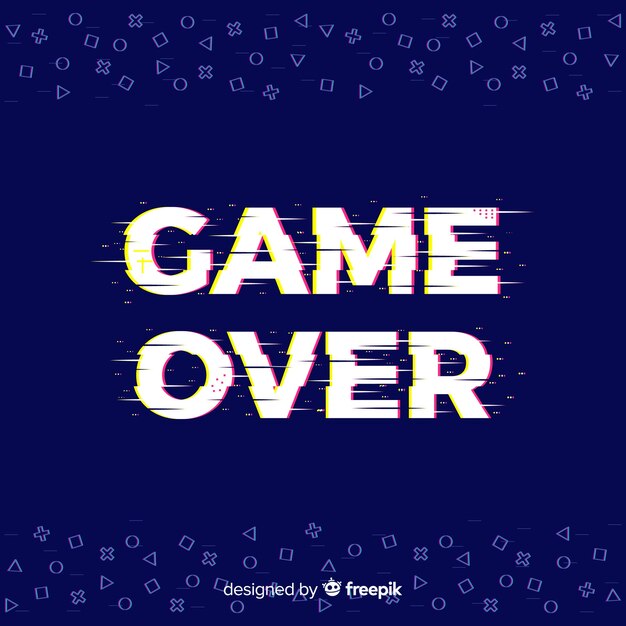 Fondo glitch fin del juego