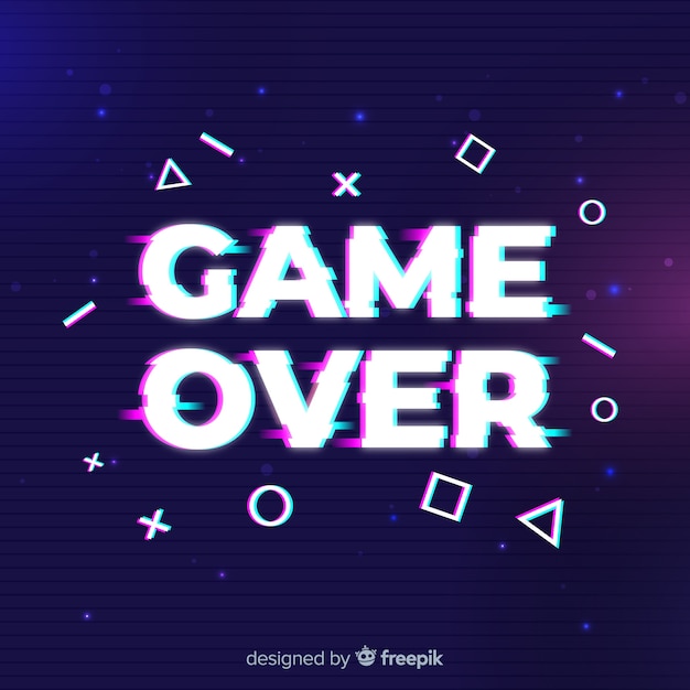 Fondo glitch fin del juego