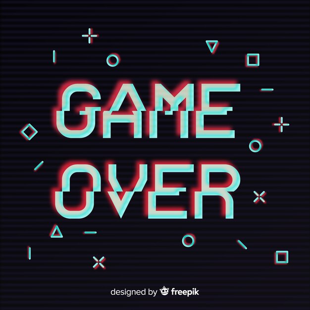 Fondo glitch fin del juego