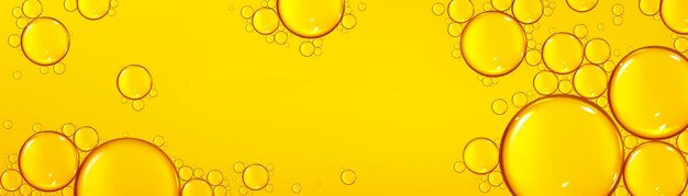 Fondo con gotas de aceite textura omega burbujas