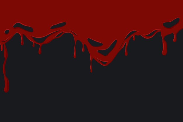 El fondo goteando sangre
