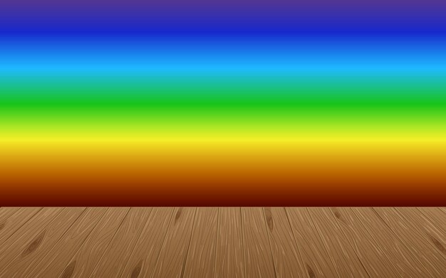 Fondo con gradiente de arco iris de colores