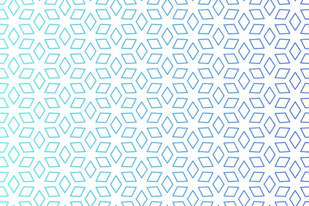 Fondo con gradiente azul en forma de diamante