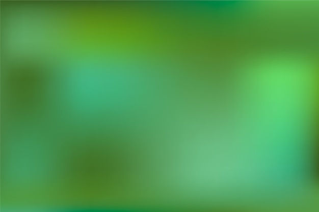 Fondo de gradiente borroso en tonos verdes