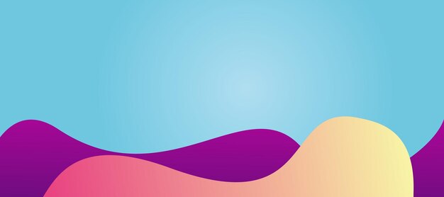 Fondo de gradiente brillante en colores
