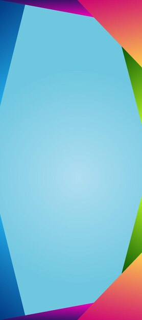 fondo de gradiente brillante geométrico de colores