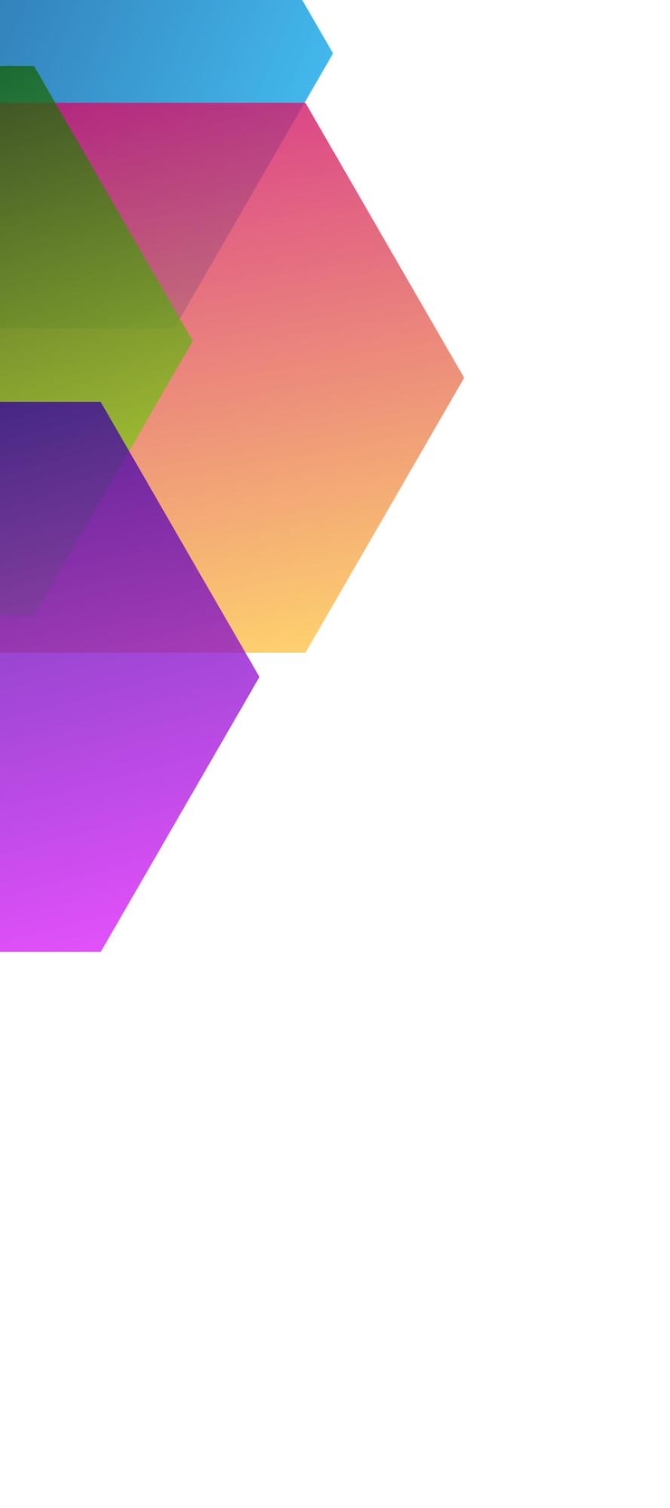 Vector gratuito fondo de gradiente brillante geométrico de colores