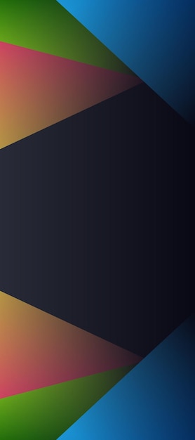 fondo de gradiente brillante geométrico de colores