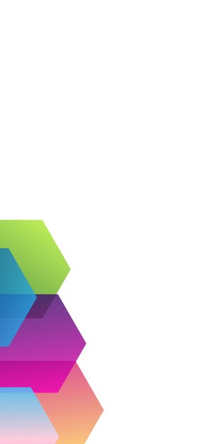 fondo de gradiente brillante geométrico de colores