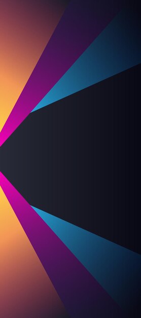 fondo de gradiente brillante geométrico de colores