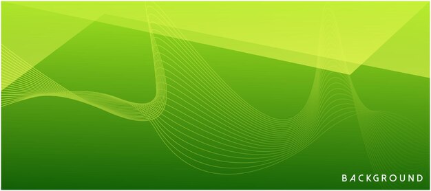 Fondo de gradiente brillante en verde