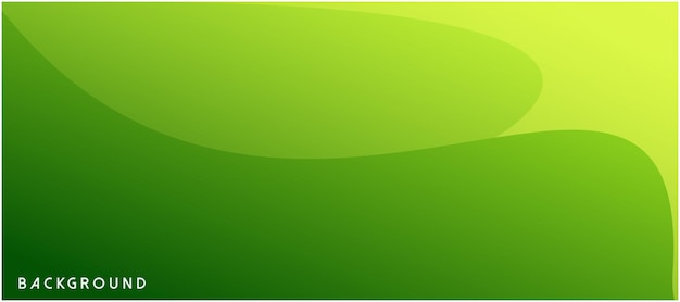 Fondo de gradiente brillante en verde