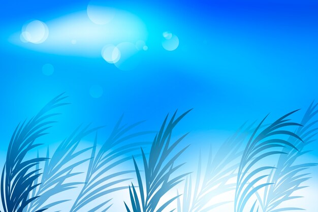 Fondo gradiente para la celebración de la temporada de verano