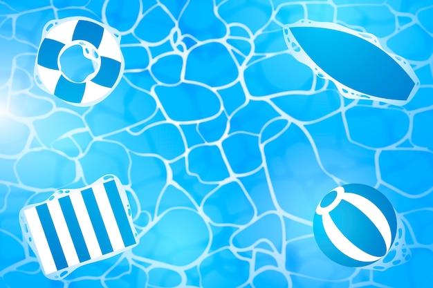 Fondo gradiente para la celebración de la temporada de verano