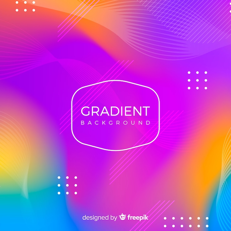 Vector gratuito fondo con gradiente de colores