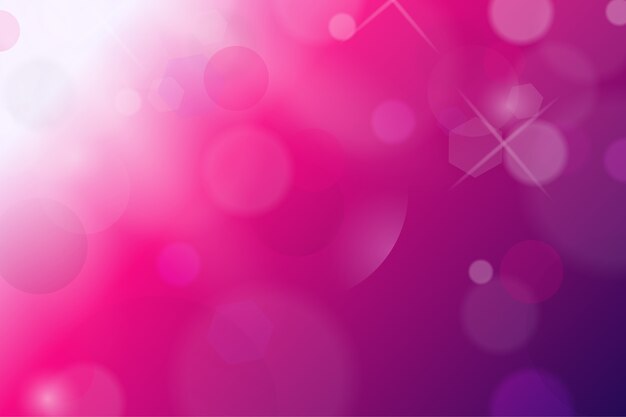 Fondo de gradiente del efecto bokeh