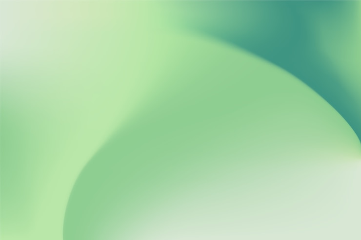 Vector gratuito fondo de gradiente en tonos verdes