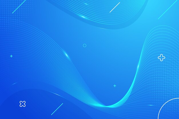 Fondo de graduación azul