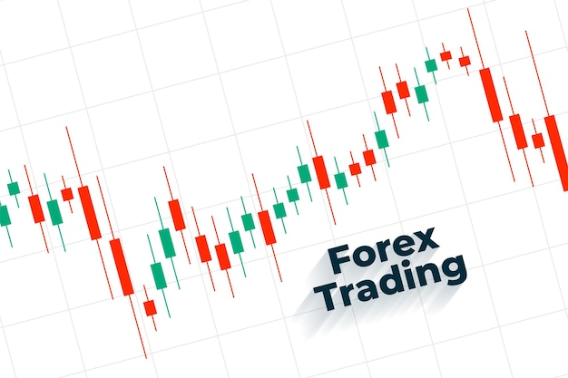 Vector gratuito fondo del gráfico del mercado monetario para el comercio y la inversión globales