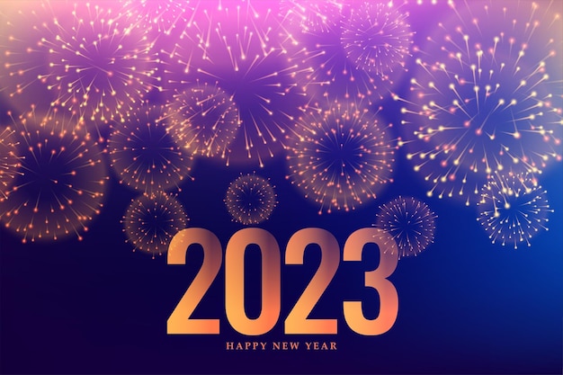 Fondo de gran celebración de feliz año nuevo 2023 | Vector Gratis Fondo de gran celebración de feliz año nuevo 2023 | Vector Gratis