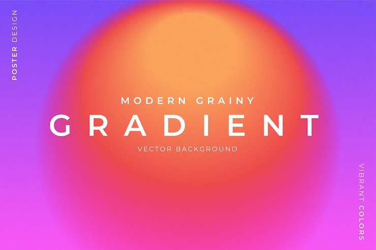 Vector gratuito fondo granulado de moda con colores vibrantes