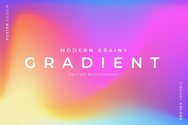 Fondo granulado de moda con colores vibrantes